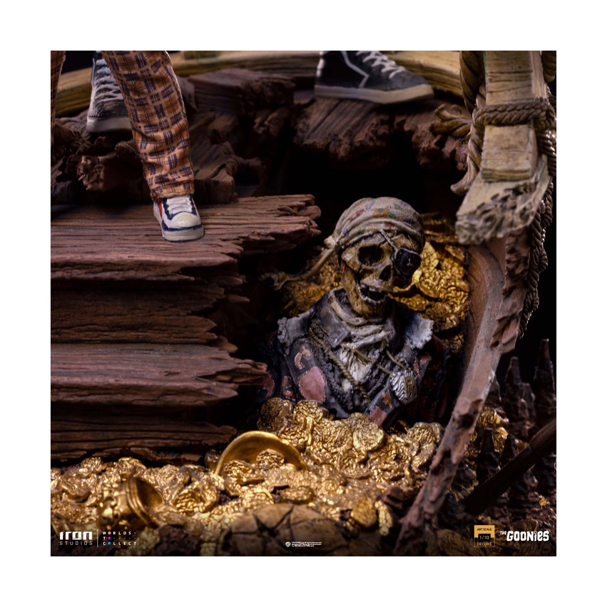 Iron Studios - Sloth and Chunk 1/10 The Goonies Deluxe Art Scale - Cinoque and Choco