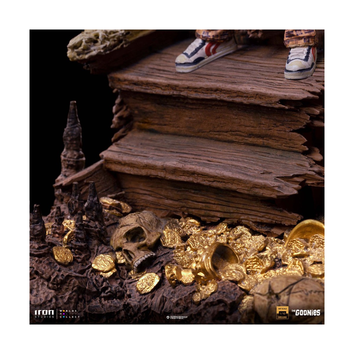 Iron Studios - Sloth and Chunk 1/10 The Goonies Deluxe Art Scale - Cinoque and Choco