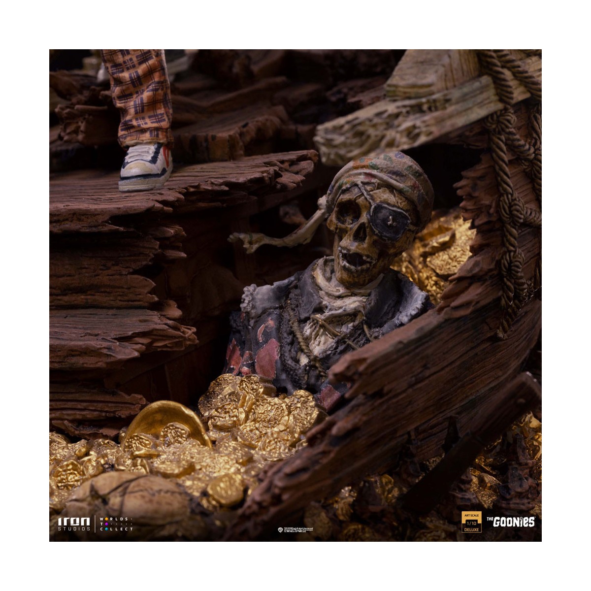 Iron Studios - Sloth and Chunk 1/10 The Goonies Deluxe Art Scale - Cinoque and Choco