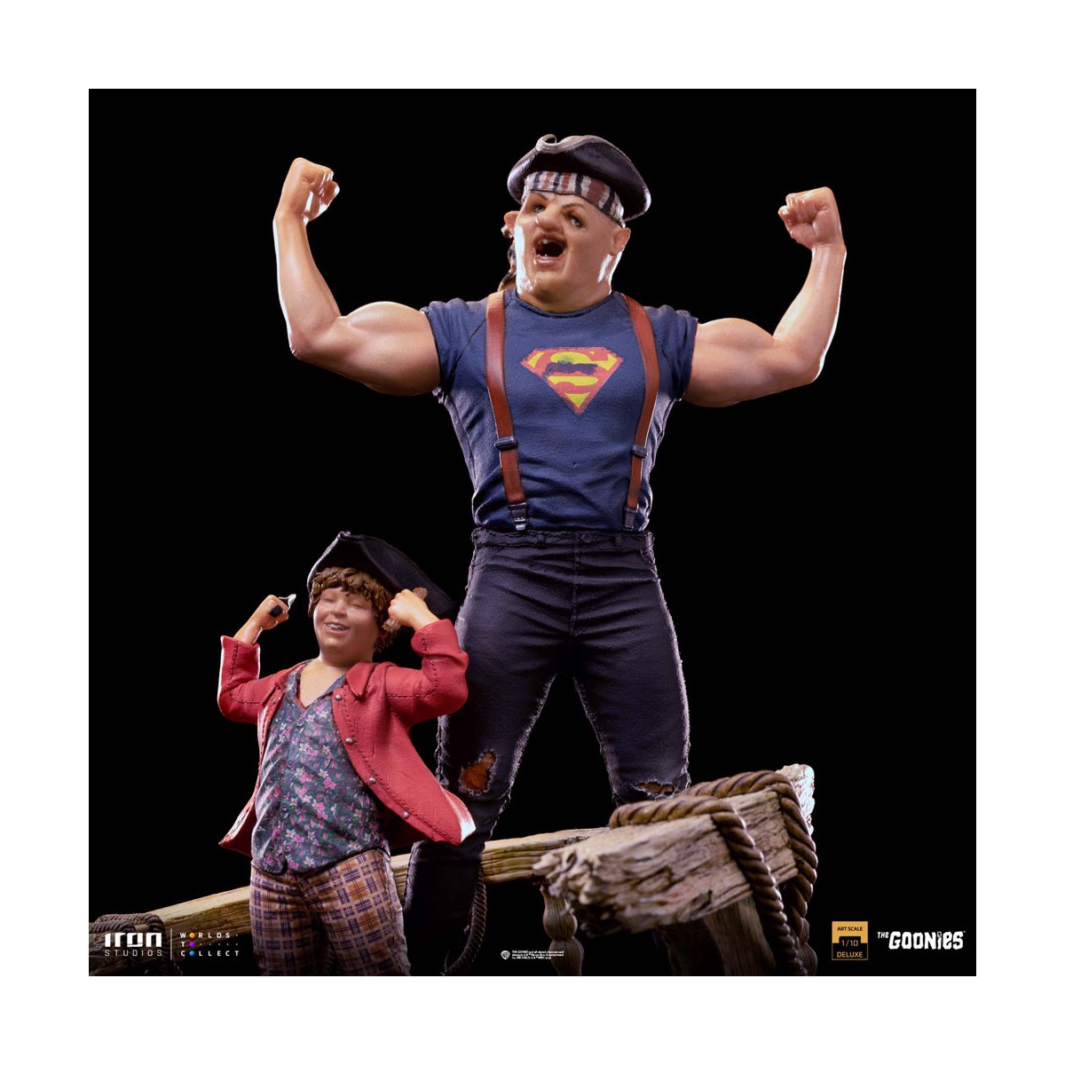 Iron Studios - Sloth and Chunk 1/10 The Goonies Deluxe Art Scale - Cinoque and Choco