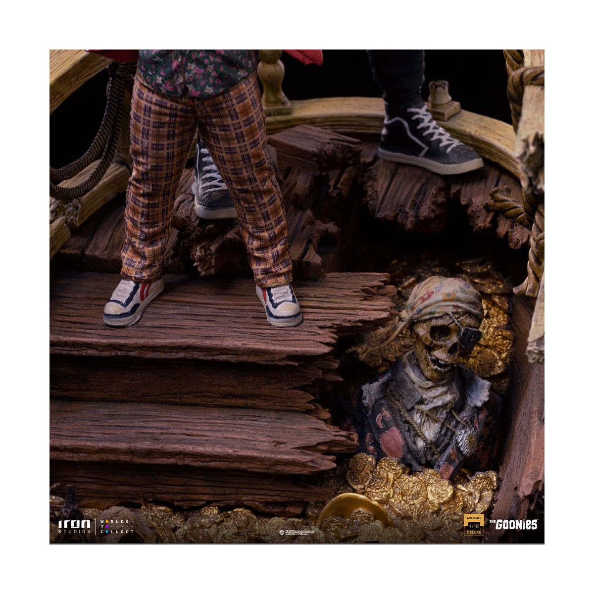 Iron Studios - Sloth and Chunk 1/10 The Goonies Deluxe Art Scale - Cinoque and Choco