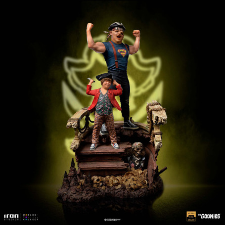 Iron Studios - Sloth and Chunk 1/10 The Goonies Deluxe Art Scale - Cinoque and Choco