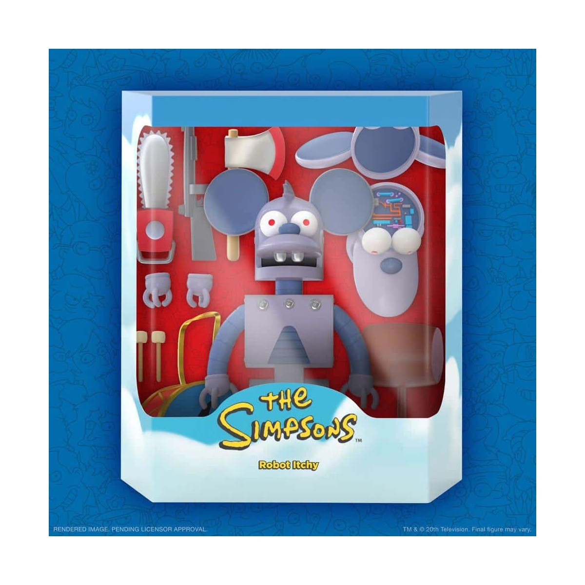 Super 7 - The Simpsons - Ultimates Robot Itchy The Simpsons