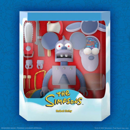 Super 7 - The Simpsons - Ultimates Robot Itchy The Simpsons