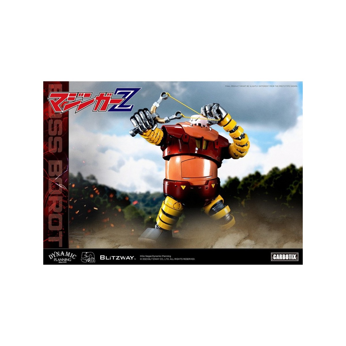 5PRO Studio Carbotix - Boss Borot - Hybrid Carbon Action Figure Series CX-005