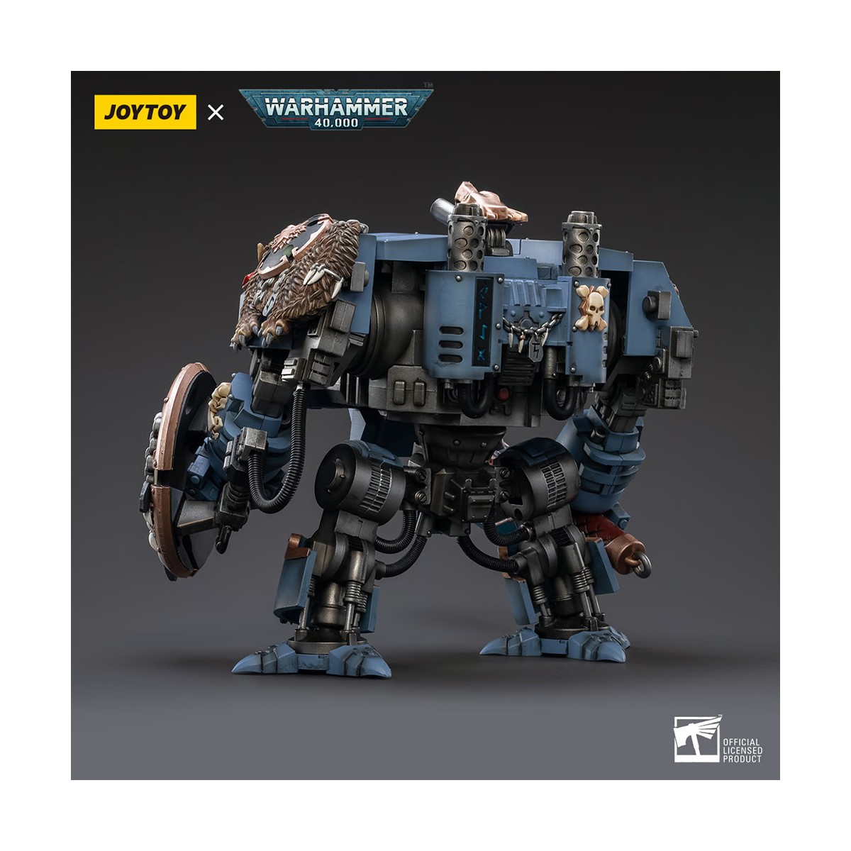 JoyToy - Space Wolves - Venerable Dreadnought Brother Hvor 1/18 - Warhammer 40K