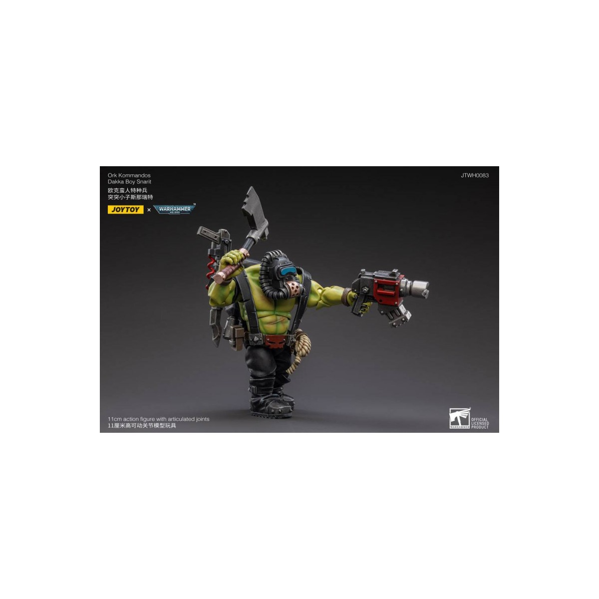 JoyToy Ork Kommandos - Dakka Boy Snarit 1/18 - Warhammer 40K