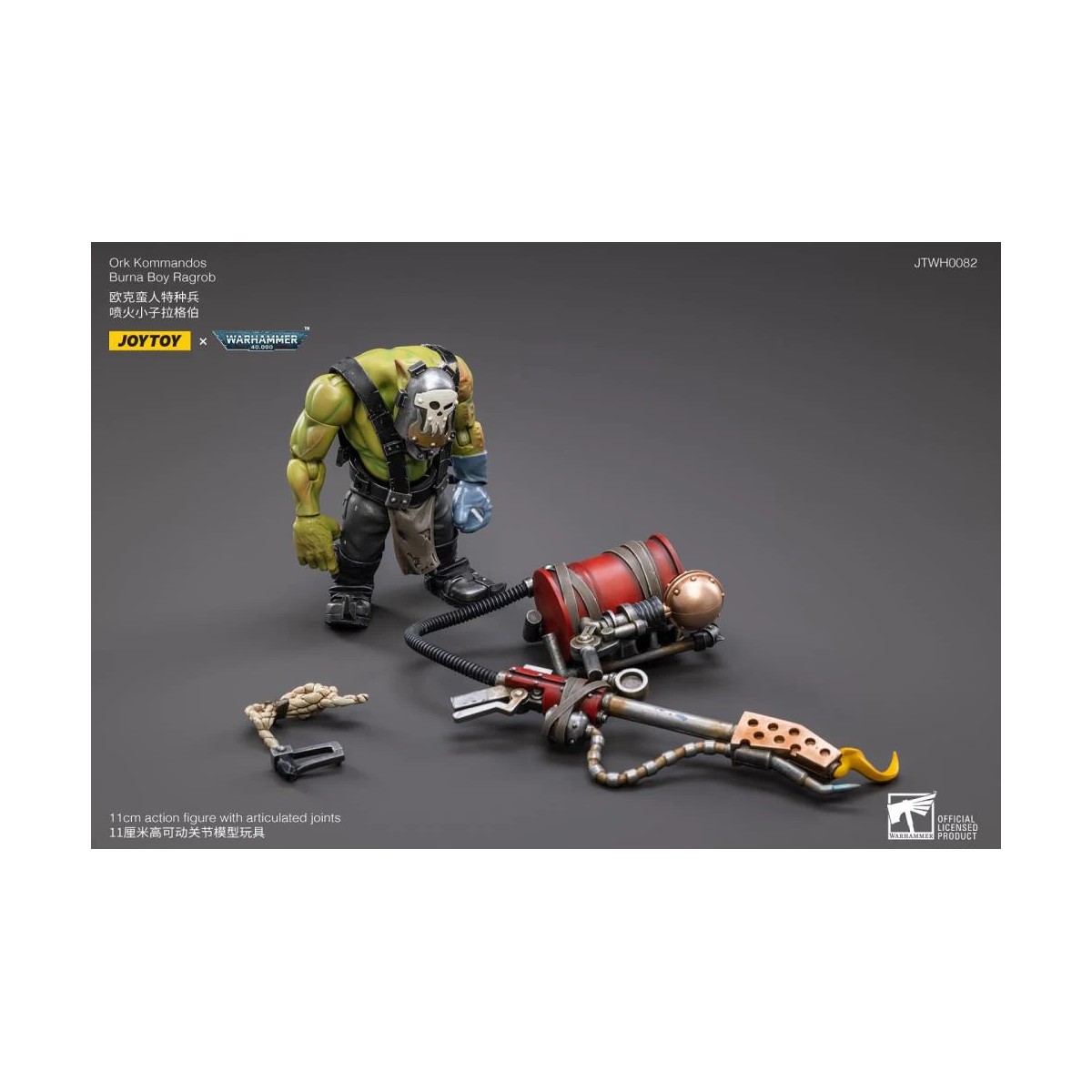 JoyToy Ork Kommandos - Burna Boy Ragrob 1/18 - Warhammer 40K