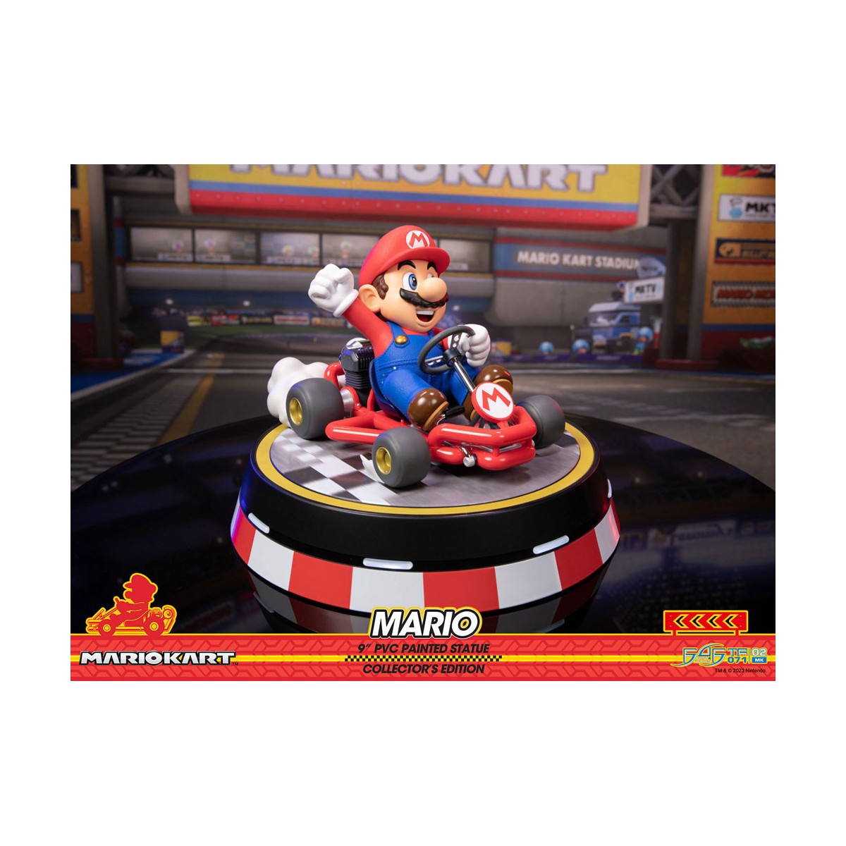 First 4 Figures - Mario Kart - MARIO Collector's Edition PVC Statue