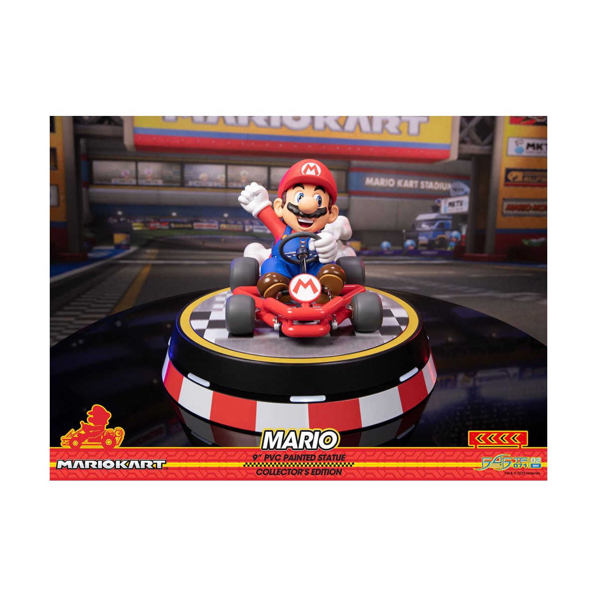 First 4 Figures - Mario Kart - MARIO Collector's Edition PVC Statue