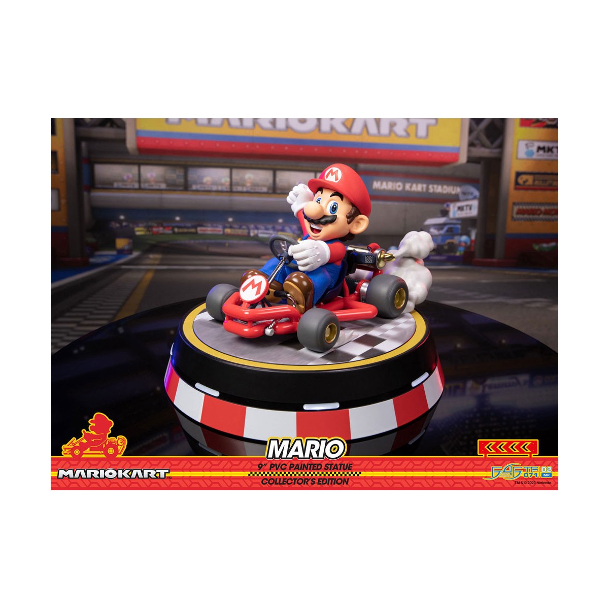 First 4 Figures - Mario Kart - MARIO Collector's Edition PVC Statue