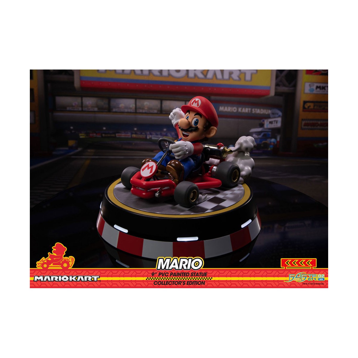 First 4 Figures - Mario Kart - MARIO Collector's Edition PVC Statue