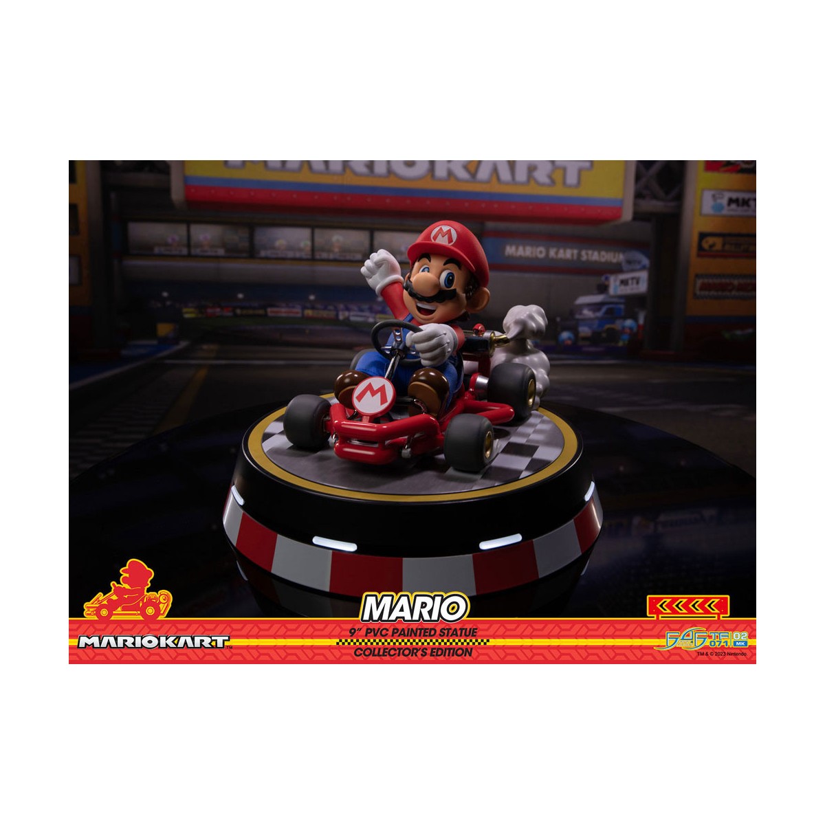 First 4 Figures - Mario Kart - MARIO Collector's Edition PVC Statue