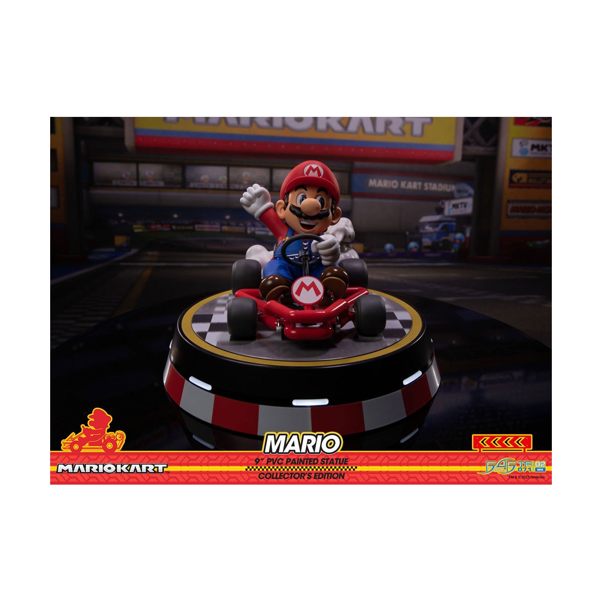 First 4 Figures - Mario Kart - MARIO Collector's Edition PVC Statue