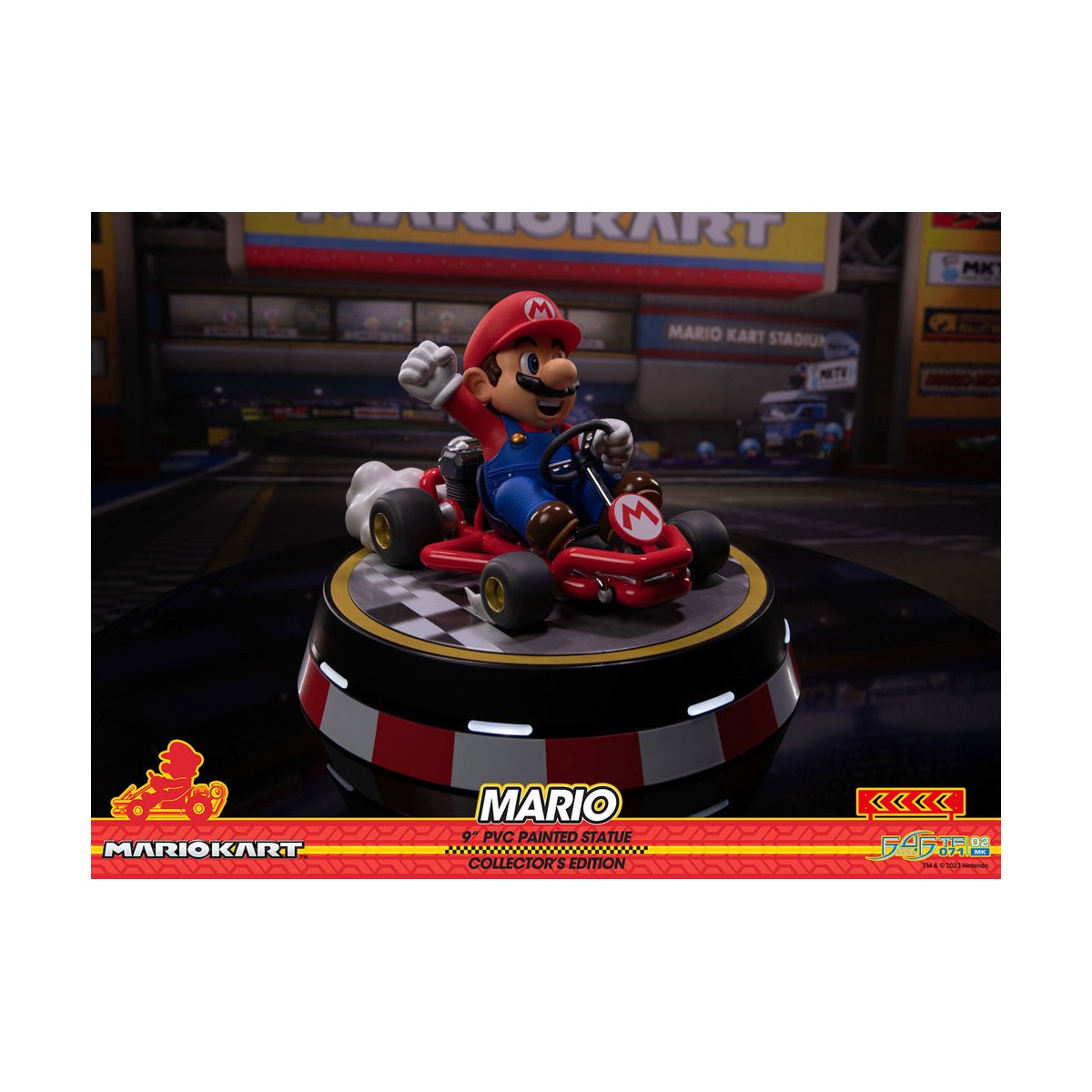 First 4 Figures - Mario Kart - MARIO Collector's Edition PVC Statue