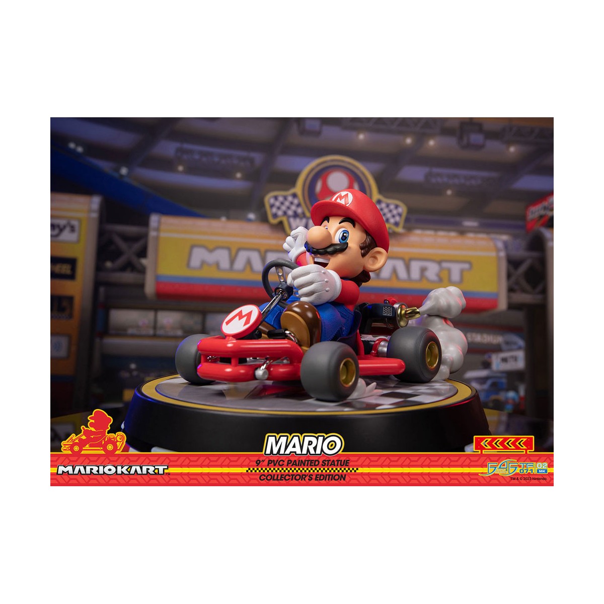 First 4 Figures - Mario Kart - MARIO Collector's Edition PVC Statue
