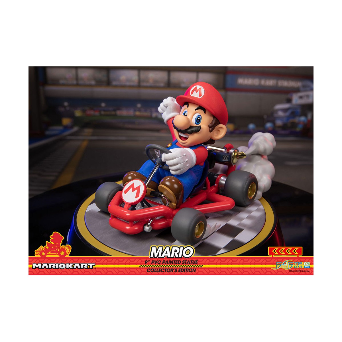 First 4 Figures - Mario Kart - MARIO Collector's Edition PVC Statue