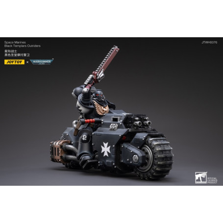 JoyToy Space Marines - Black Templar - Outriders 1/18 - Warhammer 40K