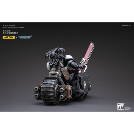 JoyToy Space Marines - Black Templar - Outriders 1/18 - Warhammer 40K