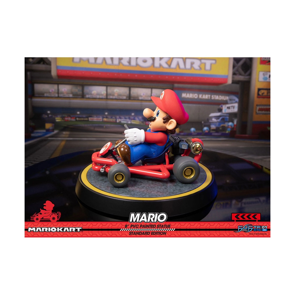First 4 Figures - Mario Kart - MARIO Standard Edition PVC Statue