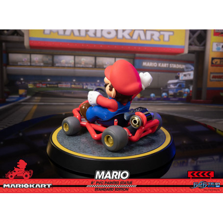First 4 Figures - Mario Kart - MARIO Standard Edition PVC Statue