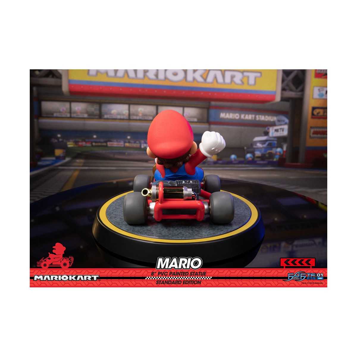 First 4 Figures - Mario Kart - MARIO Standard Edition PVC Statue