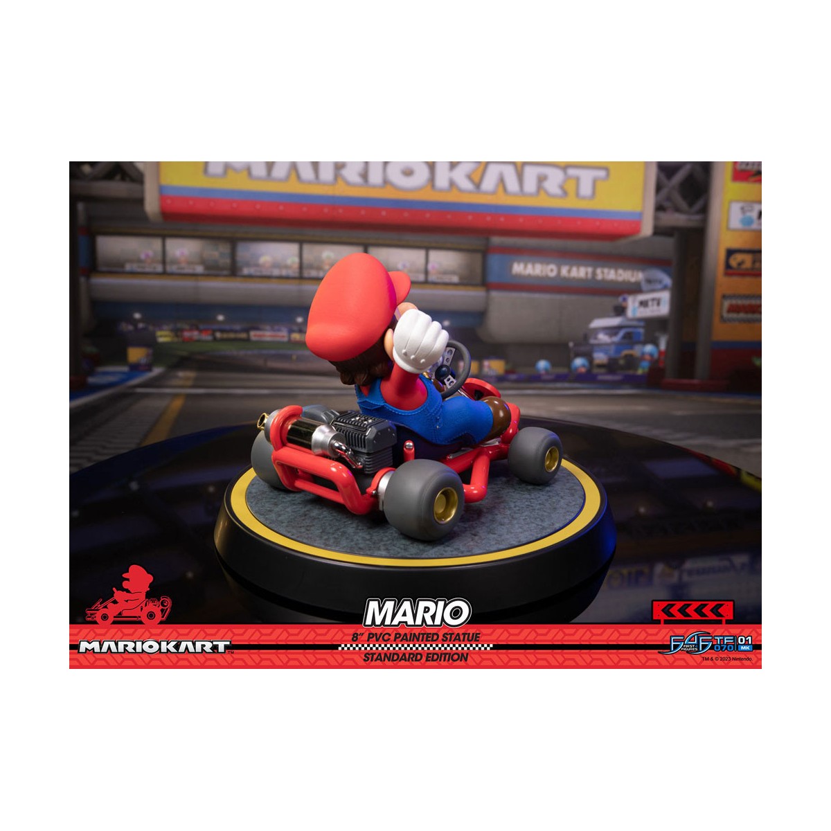 First 4 Figures - Mario Kart - MARIO Standard Edition PVC Statue