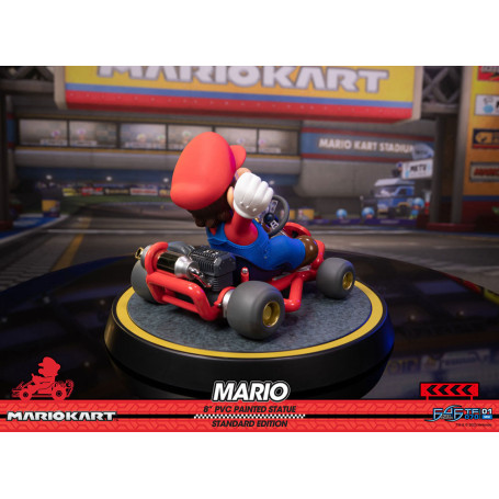 First 4 Figures - Mario Kart - MARIO Standard Edition PVC Statue