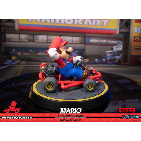 First 4 Figures - Mario Kart - MARIO Standard Edition PVC Statue