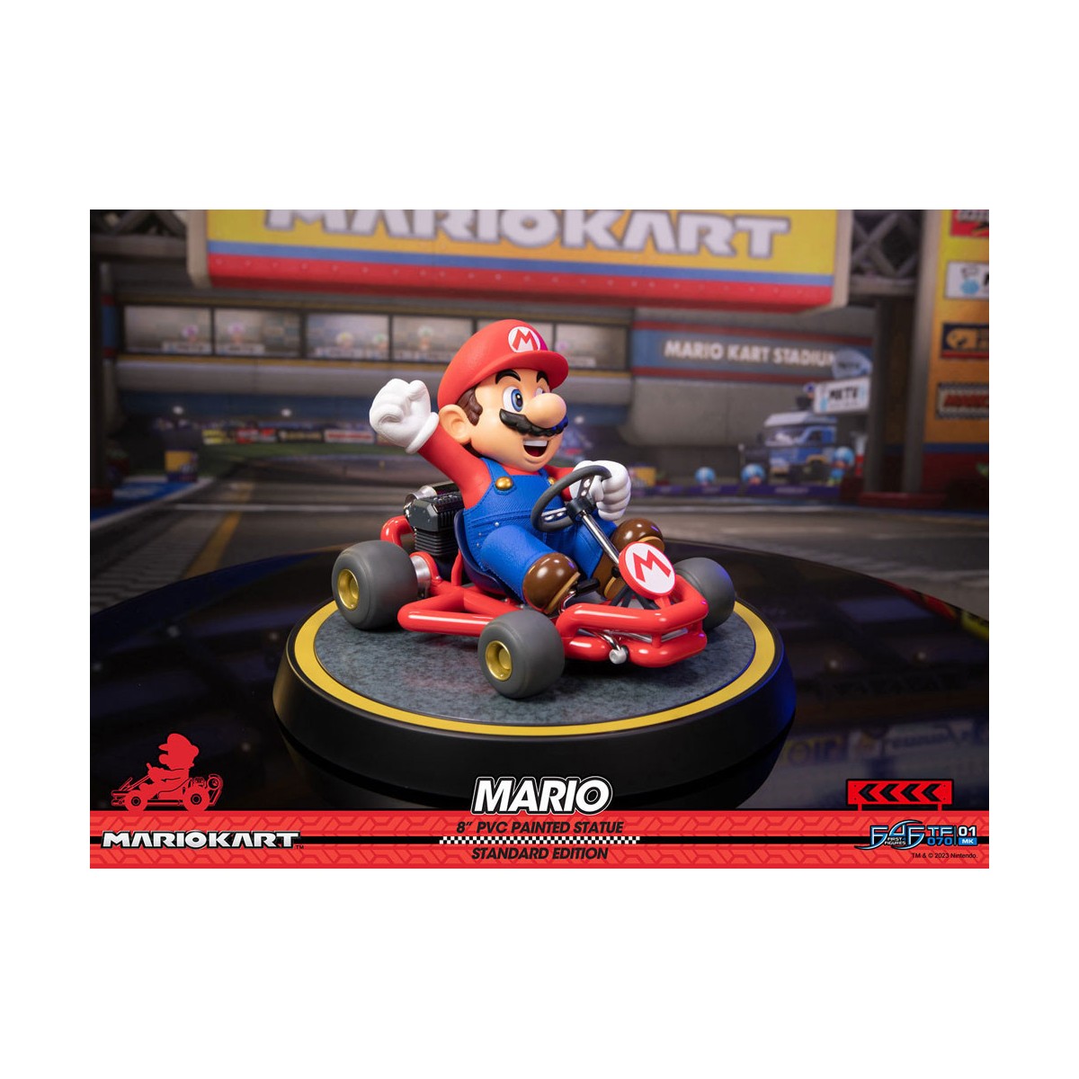 First 4 Figures - Mario Kart - MARIO Standard Edition PVC Statue