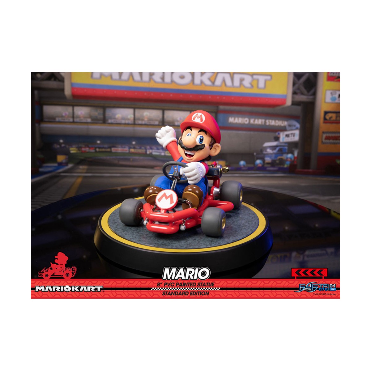 First 4 Figures - Mario Kart - MARIO Standard Edition PVC Statue