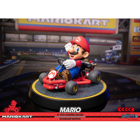 First 4 Figures - Mario Kart - MARIO Standard Edition PVC Statue