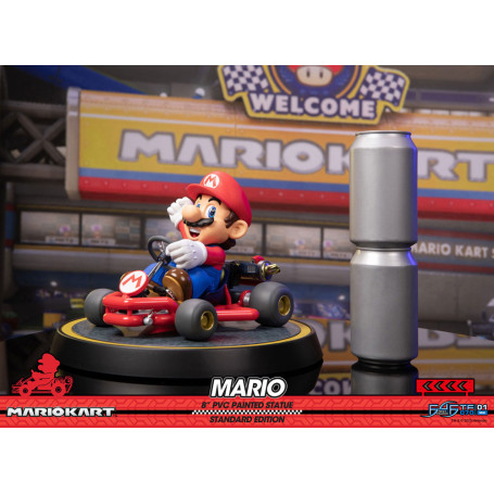 First 4 Figures - Mario Kart - MARIO Standard Edition PVC Statue