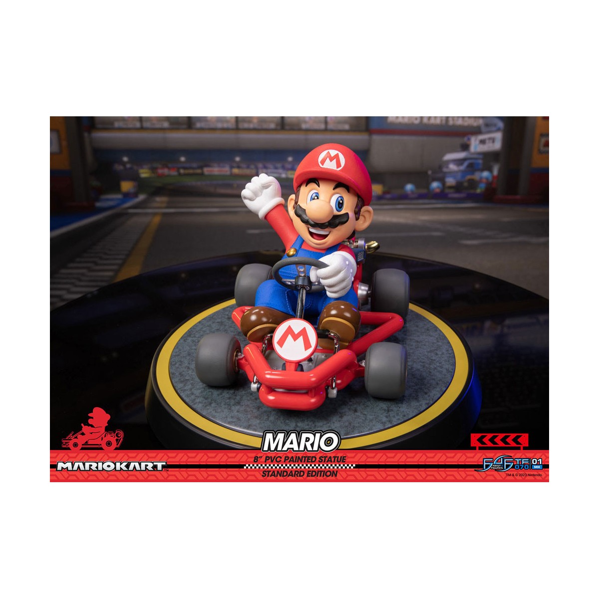 First 4 Figures - Mario Kart - MARIO Standard Edition PVC Statue