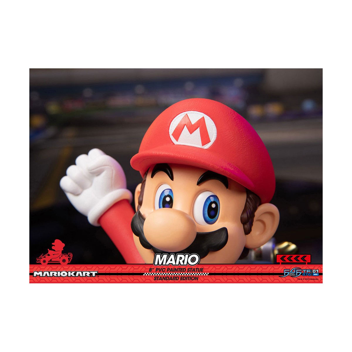 First 4 Figures - Mario Kart - MARIO Standard Edition PVC Statue