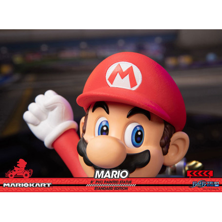 First 4 Figures - Mario Kart - MARIO Standard Edition PVC Statue