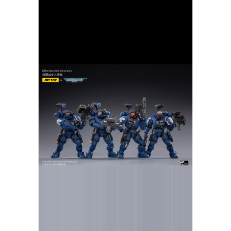 JoyToy - Ultramarines - Ultramarines Incursors 4 pack 1/18 - Warhammer 40K