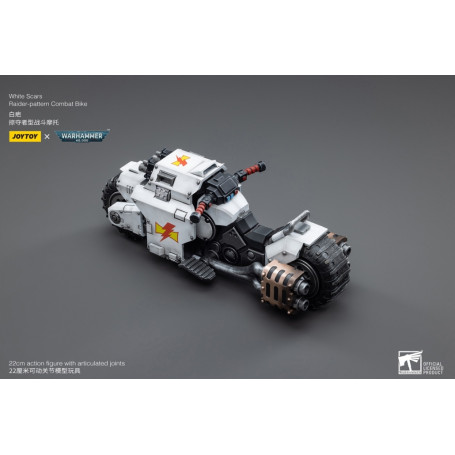 JoyToy Space Marines - White Scars - Raider-Pattern Combat Bike 1/18 - Warhammer 40K