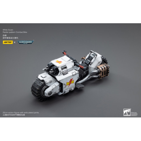 JoyToy Space Marines - White Scars - Raider-Pattern Combat Bike 1/18 - Warhammer 40K