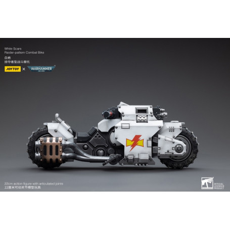 JoyToy Space Marines - White Scars - Raider-Pattern Combat Bike 1/18 - Warhammer 40K