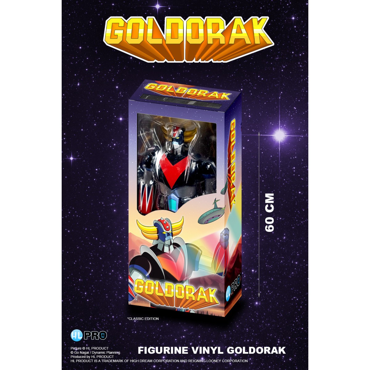 HL Pro - Goldorak Classic 60cm (French logo)
