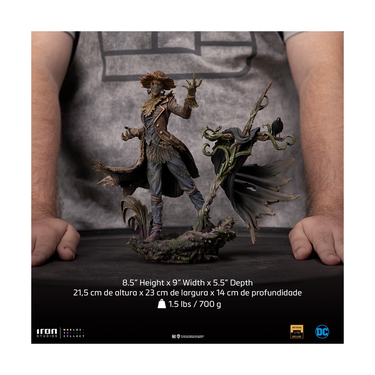Iron Studios DC Comics - Scarecrow Deluxe Art Scale 1/10 CCXP 2022 Exclusive