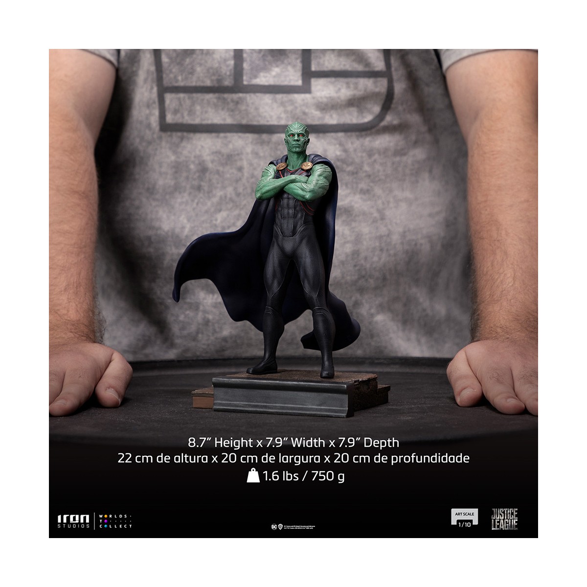 Iron Studios DC Comics - Martian Manhunter 1/10 CCXP 2022 Exclusive