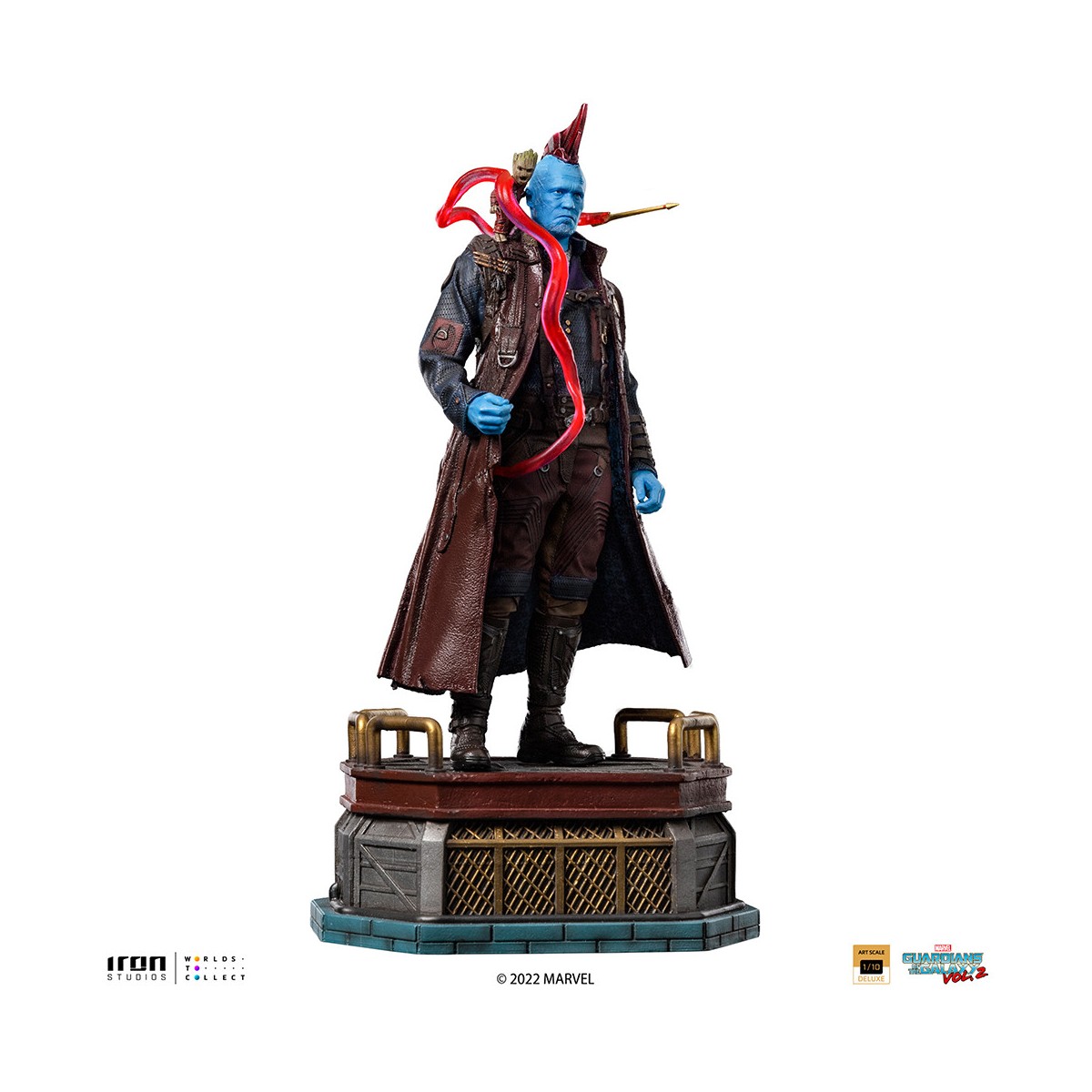 Iron Studios Marvel Comics - Guardians of the Galaxy 2 - Yondu & Groot X 1/10 CCXP 2022 Exclusive