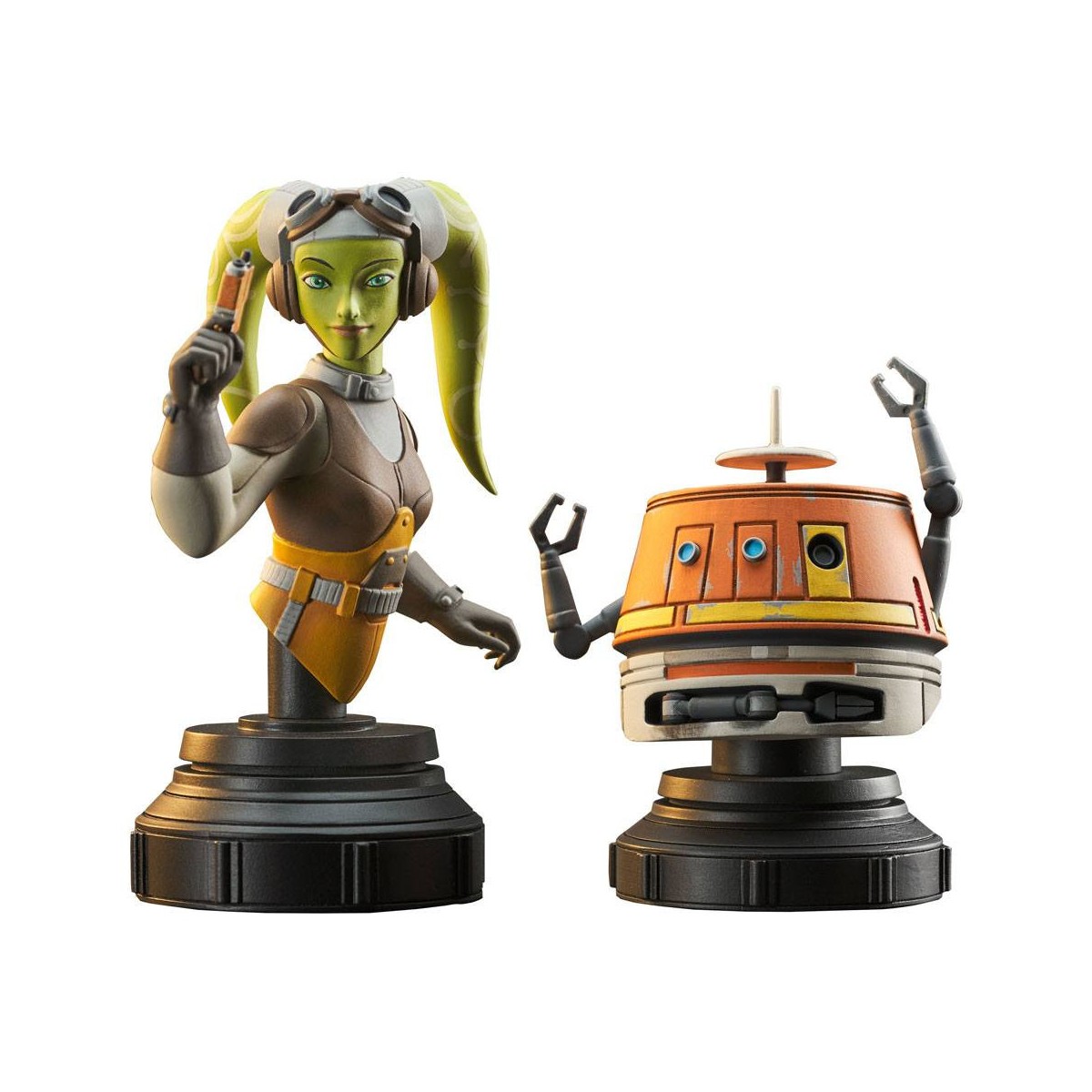 Gentle Giant - Hera & Chopper - Pack 2 busts 1/6 Star Wars: Rebels