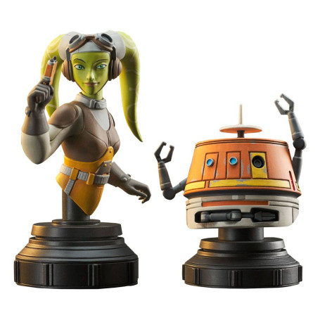Gentle Giant - Hera & Chopper - Pack 2 busts 1/6 Star Wars: Rebels