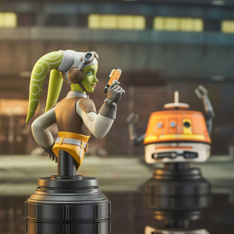 Gentle Giant - Hera & Chopper - Pack 2 busts 1/6 Star Wars: Rebels