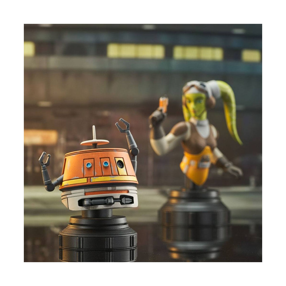 Gentle Giant - Hera & Chopper - Pack 2 busts 1/6 Star Wars: Rebels