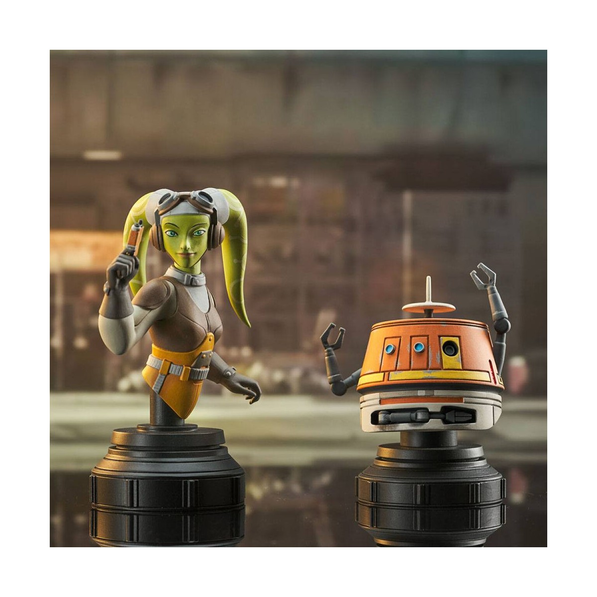 Gentle Giant - Hera & Chopper - Pack 2 busts 1/6 Star Wars: Rebels