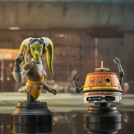 Gentle Giant - Hera & Chopper - Pack 2 busts 1/6 Star Wars: Rebels